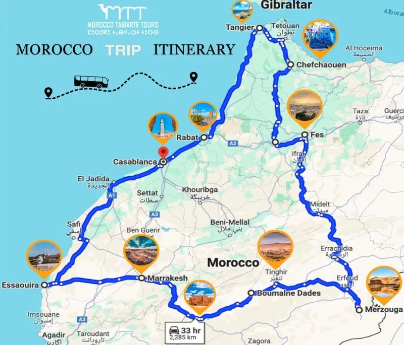 2 Weeks in Morocco: Perfect Itinerary for First-Time Visitors (2025)