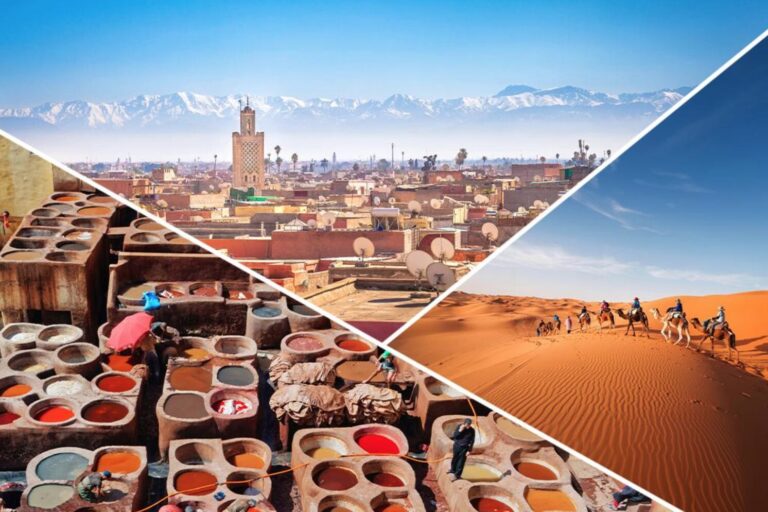 Marrakech to Fes desert tour 4 days