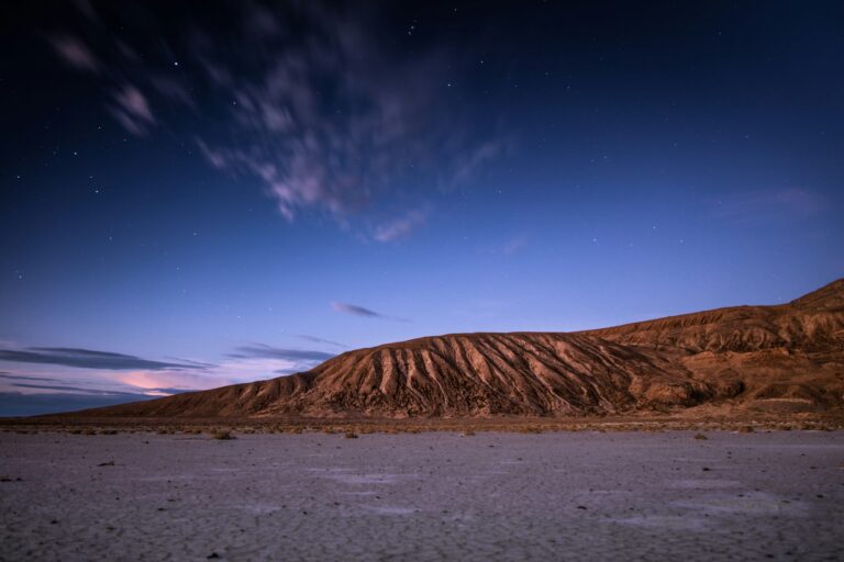 Night Desert Sky