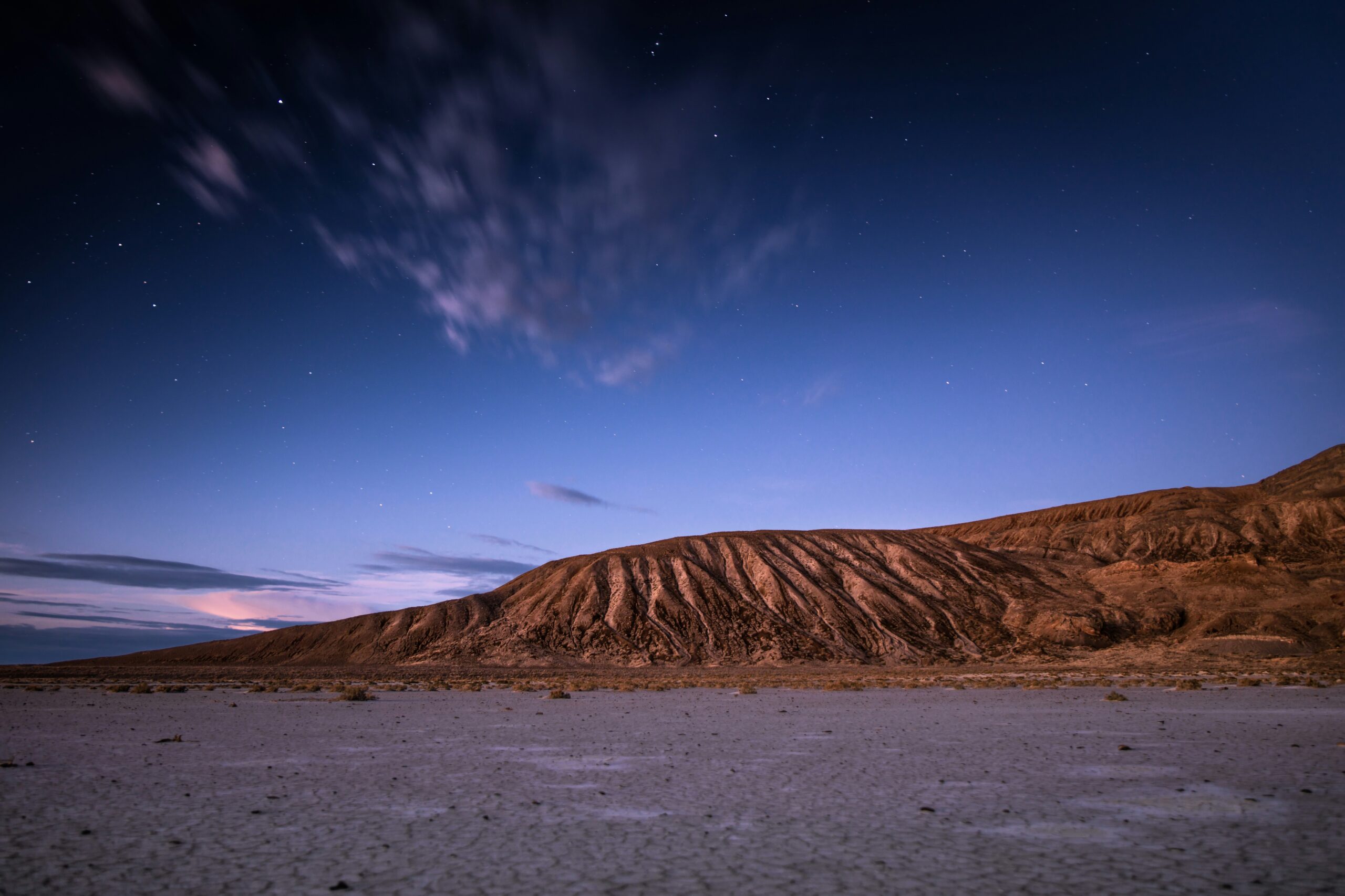 Night Desert Sky