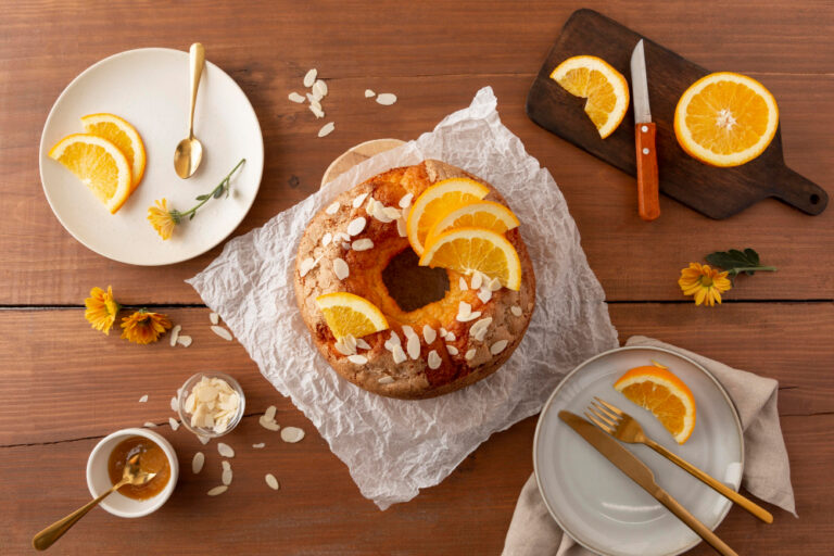 Meskouta Recipe – Traditional Moroccan Orange Cake