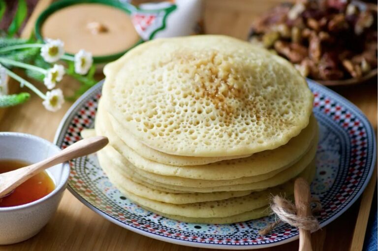 Beghrir – Traditional Moroccan Semolina Pancakes Recipe