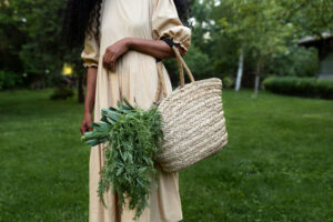 Roots of Tradition Morocco: Handmade Palm Basket